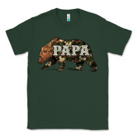 Sports Green bear papa Classic Tee - Artiststas
