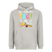 Moon Dust dear parents tag youare it teacher Heavyweight Hoodie - JahusDesignShop