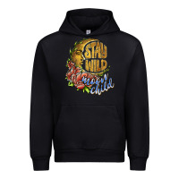 Black stay wild moon child Urban Hoodie - JahusDesignShop
