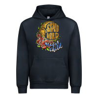 Navy stay wild moon child Urban Hoodie - JahusDesignShop