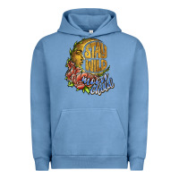 Pigment Pebble Blue stay wild moon child Urban Hoodie - JahusDesignShop