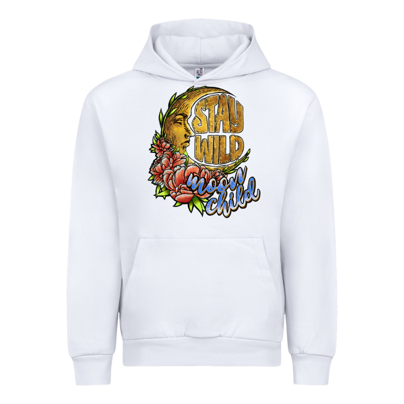 Stay Wild Moon Child Urban Hoodie by JahusDesignShop | Teevron