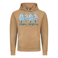 Vintage Camel merry christmas blue trees Vintage Hoodie - FaDigitalArtStudio