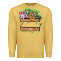 Antique Gold zoo crew Premium Sweatshirt - JahusDesignShop