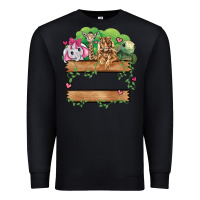 Black zoo crew Premium Sweatshirt - JahusDesignShop