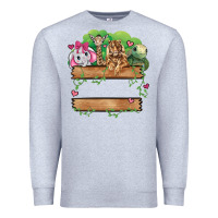 Heather Grey zoo crew Premium Sweatshirt - JahusDesignShop