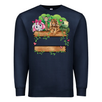 Navy zoo crew Premium Sweatshirt - JahusDesignShop
