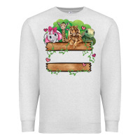 Oatmeal Heather zoo crew Premium Sweatshirt - JahusDesignShop