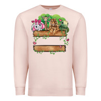 Pale Pink zoo crew Premium Sweatshirt - JahusDesignShop