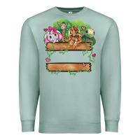 Seafoam zoo crew Premium Sweatshirt - JahusDesignShop