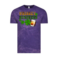 Cloud Purple St. Patrick's Day whiskey business Vintage Tee - OliviaCreatesArt