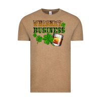 Vintage Coffee St. Patrick's Day whiskey business Vintage Tee - OliviaCreatesArt