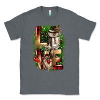 Charcoal Heather love snowman gnome Classic Tee - CowGirlArtShop