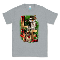 Heather Grey love snowman gnome Classic Tee - CowGirlArtShop