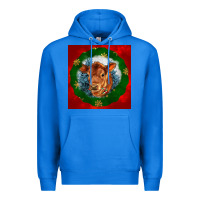 True Royal christmas red angus calf head Premium Hoodie - LillyAllenDesigns
