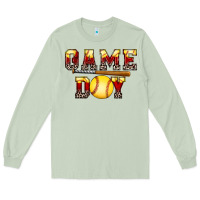 Matcha game day softball Long Sleeve Tee - FaDigitalArtStudio