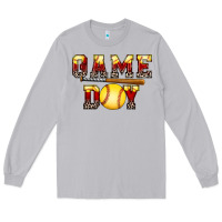 Moon Dust game day softball Long Sleeve Tee - FaDigitalArtStudio