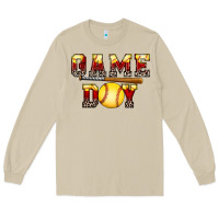 Mushroom game day softball Long Sleeve Tee - FaDigitalArtStudio