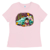Western Rabbit Easter Day Ladies Tee | Teevron