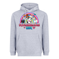 Heather Grey squishmallow girl Heavyweight Hoodie - JahusDesignShop