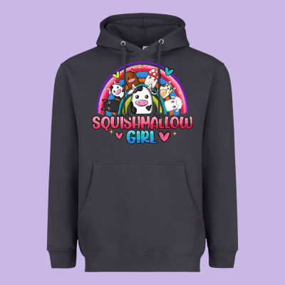 Squishmallow Girl Heavyweight Hoodie Designed By Jahusdesignshop