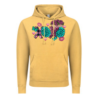 Vintage Mustard Xoxo Valentine's Day Turquoise Gem Vintage Hoodie - FaDigitalArtStudio