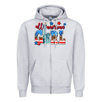 All American Girl Zipper Hoodie | Teevron