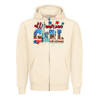 Sandshell all american girl Zipper Hoodie - AdoDesignShop