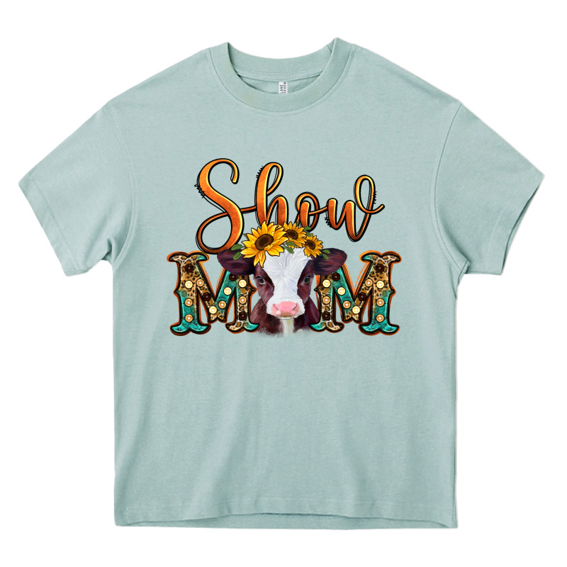 Show Mom Baby Cow Heavy Core Tee by Jasminsmagicworld | Teevron