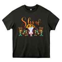 Asphalt show mom baby cow Heavy Core Tee - Jasminsmagicworld