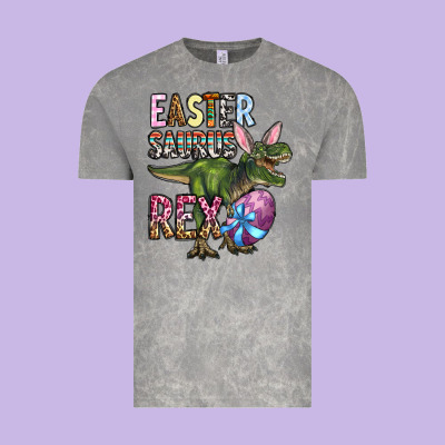 Easter Saurus Rex Vintage Tee Designed By Oliviacreatesart