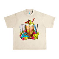 Sandshell Softball Frappe Coffee Urban Heavy Tee - FaDigitalArtStudio