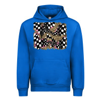 Cobalt racing leopard backgraund Urban Hoodie - JahusDesignShop