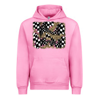 Fuchsia Pink racing leopard backgraund Urban Hoodie - JahusDesignShop