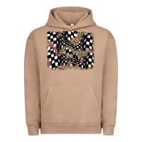 Pigment Burro racing leopard backgraund Urban Hoodie - JahusDesignShop