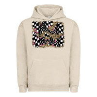 Pigment French Oak racing leopard backgraund Urban Hoodie - JahusDesignShop