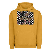 Pigment Peanut Butter racing leopard backgraund Urban Hoodie - JahusDesignShop