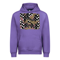 Tulip racing leopard backgraund Urban Hoodie - JahusDesignShop