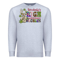 Heather Grey somebody's high maintenance  problem Premium Sweatshirt - JahusDesignShop