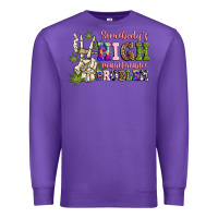 Purple somebody's high maintenance  problem Premium Sweatshirt - JahusDesignShop