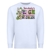 White somebody's high maintenance  problem Premium Sweatshirt - JahusDesignShop