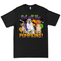 Black pet all the pumpkins Premium Tee - CowGirlArtShop