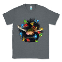 Charcoal Heather christmas black angus gnome Classic Tee - CowGirlArtShop