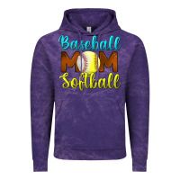 Cloud Purple baseball mom softball Vintage Hoodie - BundleAndBundleShop