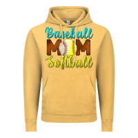 Vintage Mustard baseball mom softball Vintage Hoodie - BundleAndBundleShop