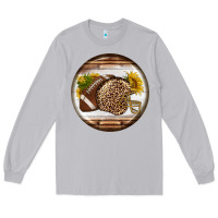 Moon Dust american football round earrings Long Sleeve Tee - BundleAndBundleShop