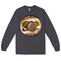 Smoke american football round earrings Long Sleeve Tee - BundleAndBundleShop
