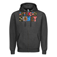 Charcoal Heather American honey Zipper Hoodie - AdoDesignShop