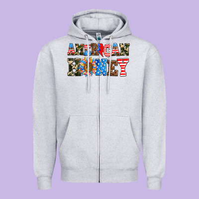 American Honey Zipper Hoodie Designed By Adodesignshop