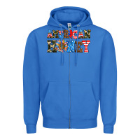 True Royal American honey Zipper Hoodie - AdoDesignShop